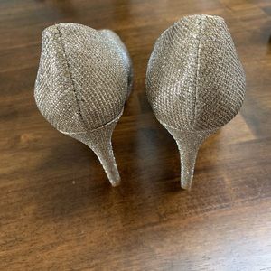Nine West Shoes - Nine West gold peep toe pumps Nine West Shoes - Nine West gold peep toe pumps